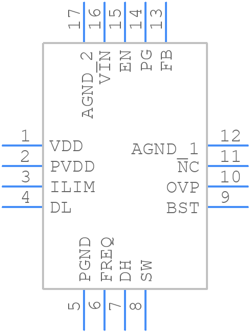 MIC2125YML - Microchip - PCB symbol