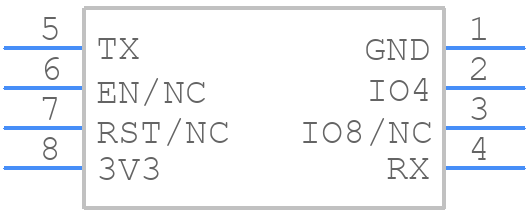 AI-WB2-01S - Ai-Thinker - PCB symbol