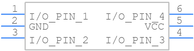 ESDULC5V0M5-TP - MCC - PCB symbol