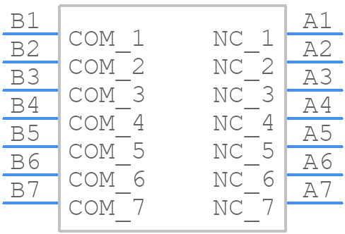 204-7ST - CTS - PCB symbol