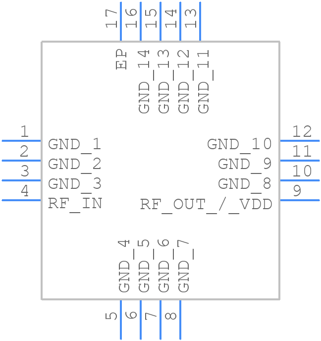 QPL7420TR7 - Qorvo - PCB symbol