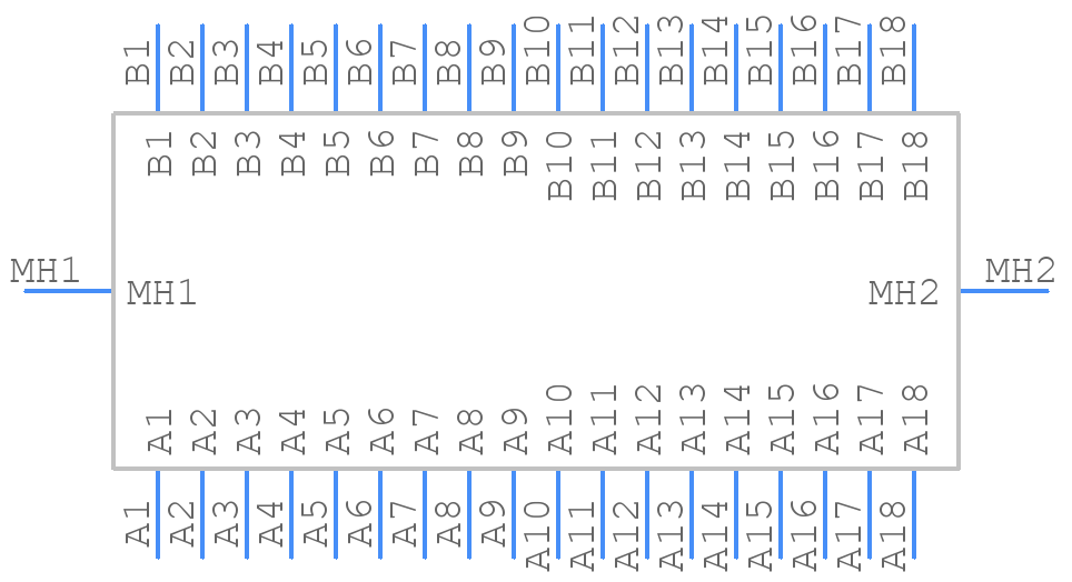 EBC18MMWD - Sullins - PCB symbol