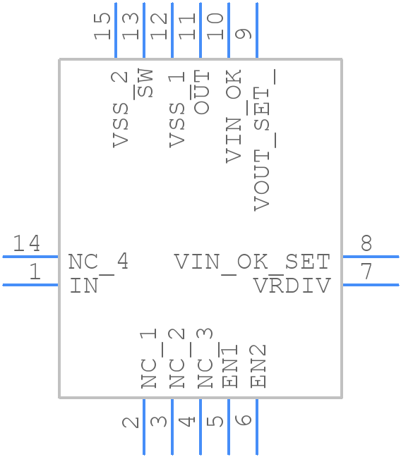 TPS62736RGYT - Texas Instruments - PCB symbol