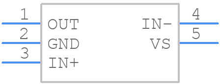 NCS21673 - onsemi - PCB symbol