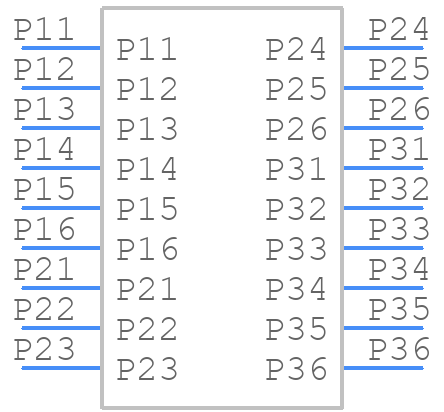 MPS-03-7.70-01-L-V - SAMTEC - PCB symbol