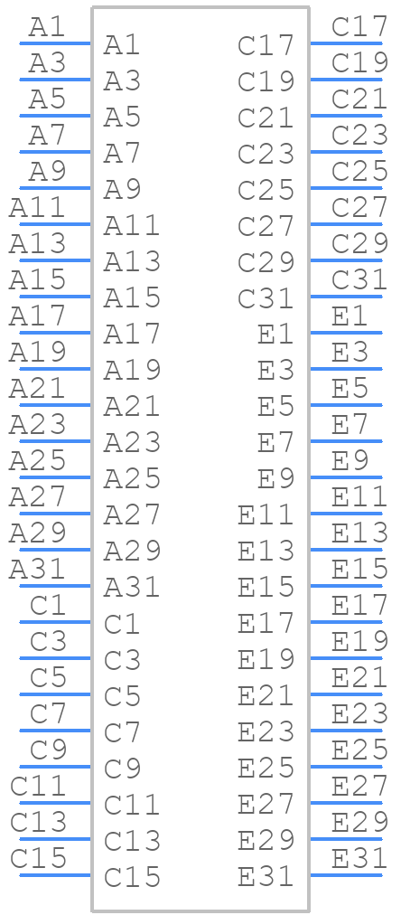 374389-E - TE Connectivity - PCB symbol