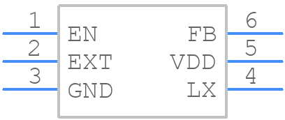 RT9266GE - RICHTEK - PCB symbol