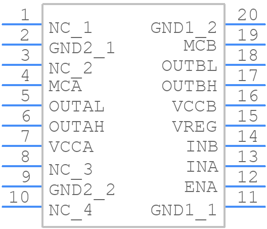 BM60212FV-CE2 - ROHM Semiconductor - PCB symbol