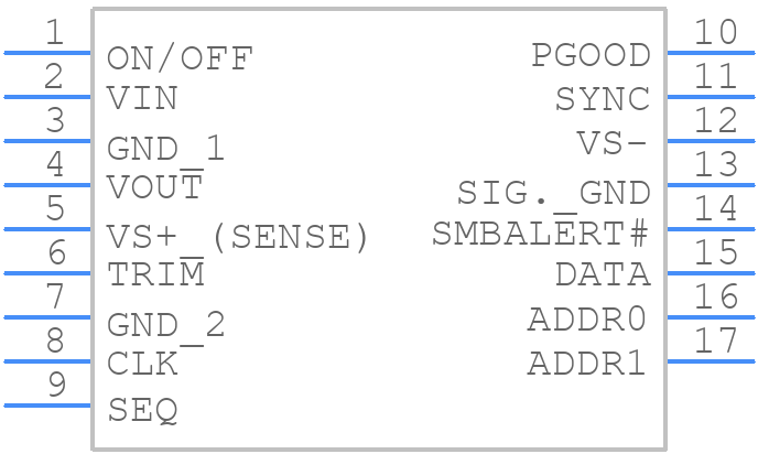 PDT006A0X3-SRZ - OmniOn Power - PCB symbol