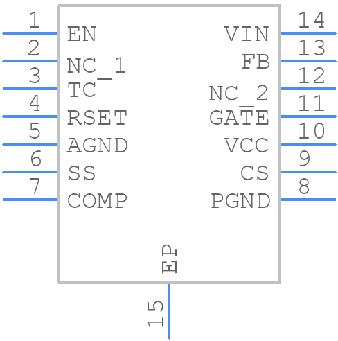 PLM5185QPWPRQ1 - Texas Instruments - PCB symbol