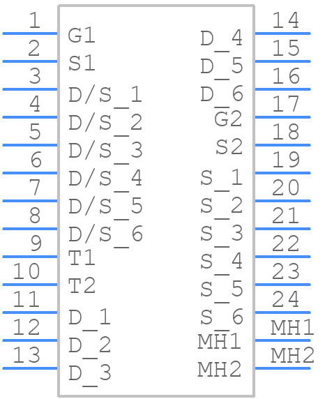FF08MR12W1MA1_B11A - Infineon - PCB symbol