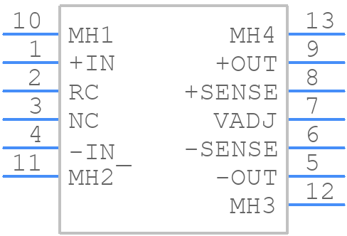PKJ4716APIHSMLA - Flex Power Modules - PCB symbol