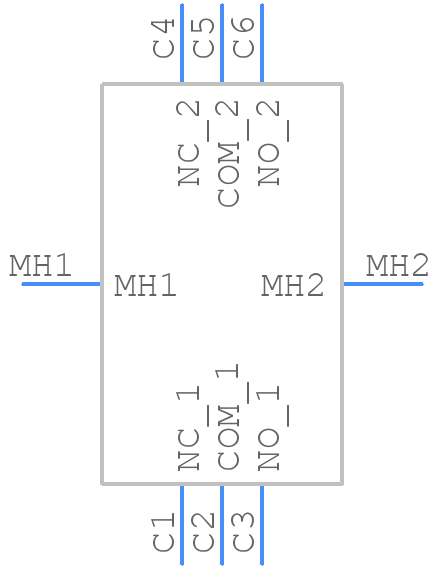 SSSU122200 - ALPS Electric - PCB symbol