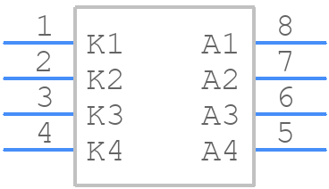 SMDA24E3/TR7 - Microchip - PCB symbol