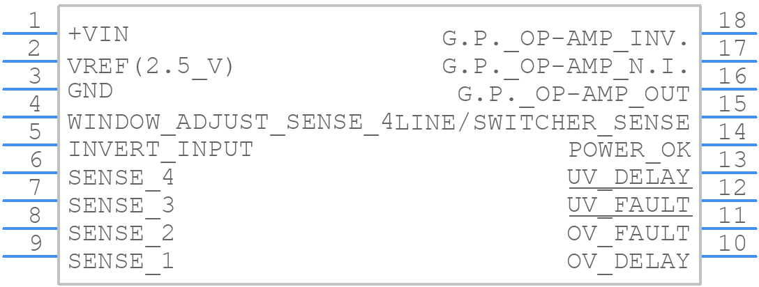 UC1903J - Texas Instruments - PCB symbol