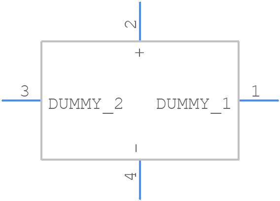 450UFG820MBN40X60 - Rubycon - PCB symbol