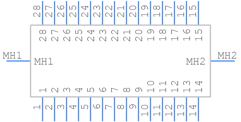 28-6572-18 - ARIES - PCB symbol
