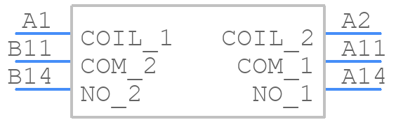 RTS3L024 - TE Connectivity - PCB symbol