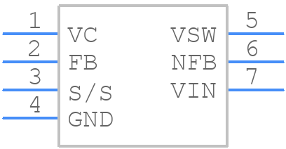 LT1370HVCT7#PBF - Analog Devices - PCB symbol