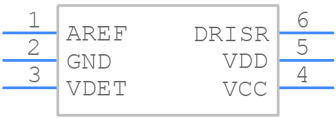 APR3401W6-7 - Diodes Incorporated - PCB symbol