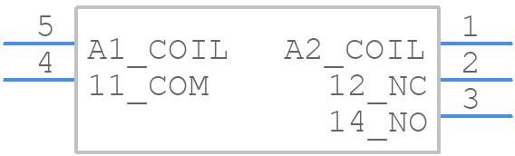 V23061B1002A501 - TE Connectivity - PCB symbol