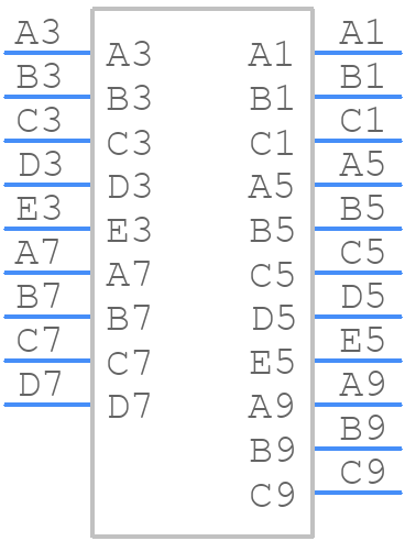 1-174960-1 - TE Connectivity - PCB symbol