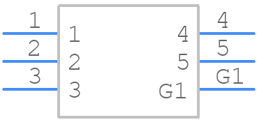 NC5FBV-B - Neutrik - PCB symbol