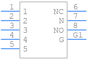 NC5FBV-SW - Neutrik - PCB symbol
