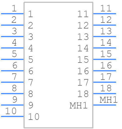 1-215079-8 - TE Connectivity - PCB symbol