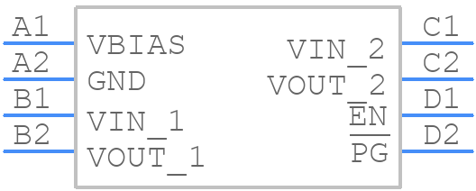 TPS22999YCHR - Texas Instruments - PCB symbol