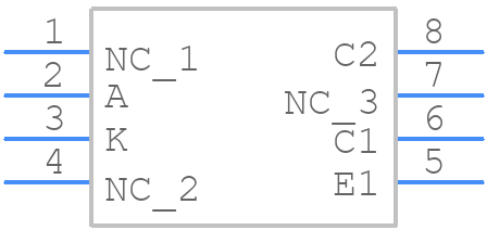 HCPL-5701 - Avago Technologies - PCB symbol