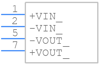 MAU224 - Minmax - PCB symbol