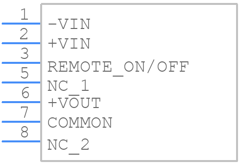 MCWI04-48D15 - Minmax - PCB symbol