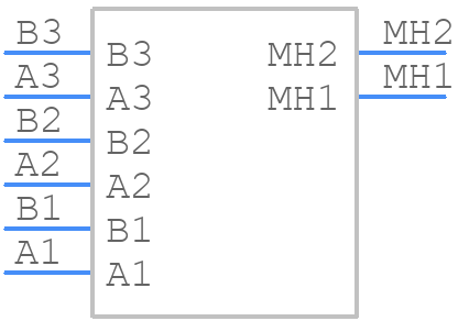 1-353082-2 - TE Connectivity - PCB symbol