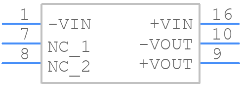 MDW1033 - Minmax - PCB symbol