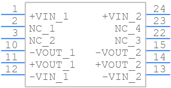 MIW1153 - Minmax - PCB symbol