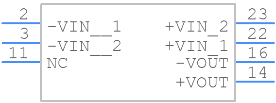 MIW03-48S15H - Minmax - PCB symbol