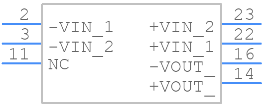 MIW06-48S033H - Minmax - PCB symbol