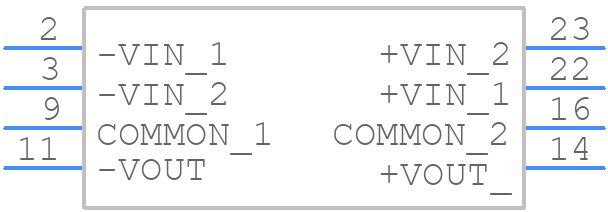MIW06-48D15H - Minmax - PCB symbol