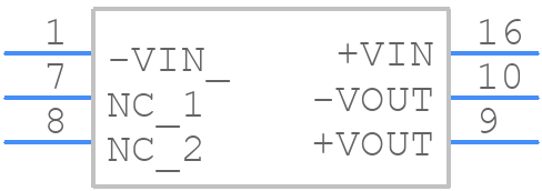 MDWI08-24S033 - Minmax - PCB symbol