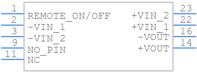 MIW10-24S051 - Minmax - PCB symbol
