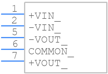 MA01-12D12HI - Minmax - PCB symbol