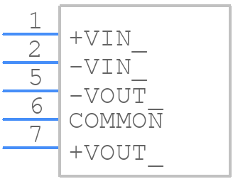 MAEU02-24D12HI - Minmax - PCB symbol