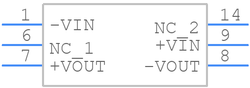 MSCU01-24S15M - Minmax - PCB symbol