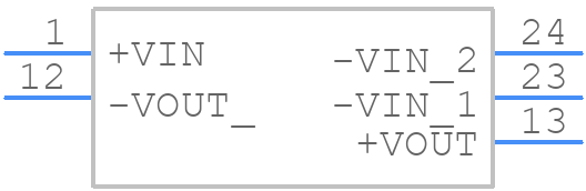 MIW06-24S12M - Minmax - PCB symbol