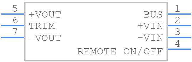 THN 20-3611UIR - Traco Power - PCB symbol