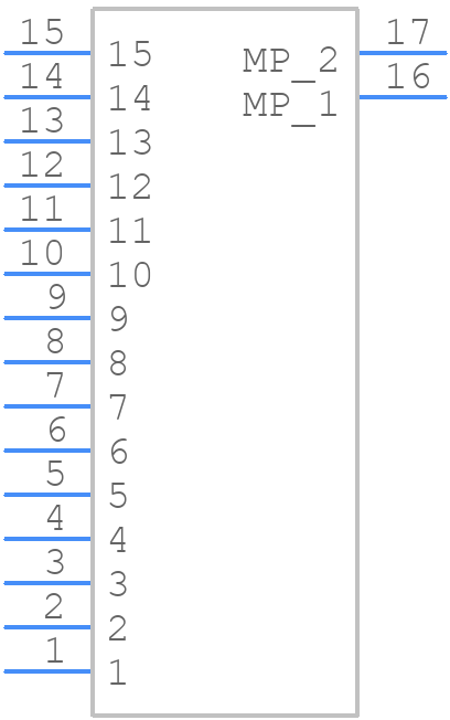 53261-4015 - Molex - PCB symbol