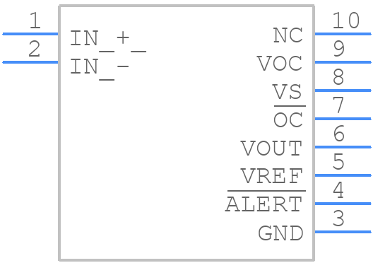 TMCS1123A1AQDVGR - Texas Instruments - PCB symbol