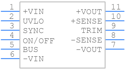 RDF15072S15 - XP POWER - PCB symbol