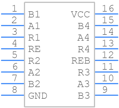 MXL83411E-ADA-R - MaxLinear, Inc. - PCB symbol